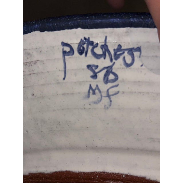 Mid-Century Modern Porches Potteries, 1986, Set of 2 For Sale - Image 3 of 8