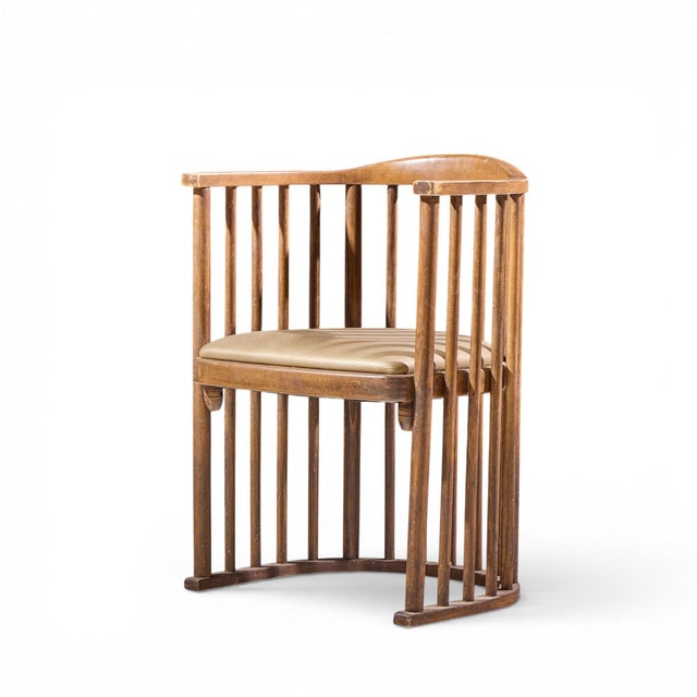 Josef Hoffmann No. 729/2f Bentwood Barrel Chairs - Set of 4 For Sale In Chicago - Image 6 of 10