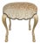 Montecito Home Designer Hoof Leg Footstool Ottoman For Sale