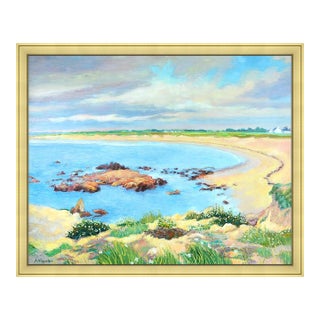 Late 20th Century La Plage A La Pointe De La Torche, Andre Vignoles For Sale