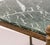 Antique Brass and Green Marble Etagere Side Tables, 1950, Set of 2 For Sale - Image 10 of 12