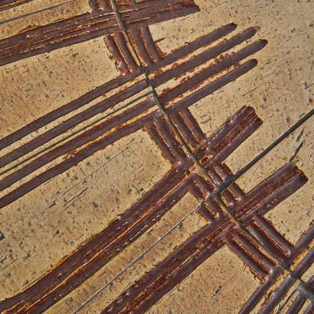 Danish Ceramic Coffee Table by Ox Art for Trioh Møbelfabrik, 1970s For Sale - Image 11 of 11