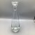 Vintage Hand Blown Bubble Bottom Ground Top Crystal Decanter With Stopper For Sale - Image 4 of 13