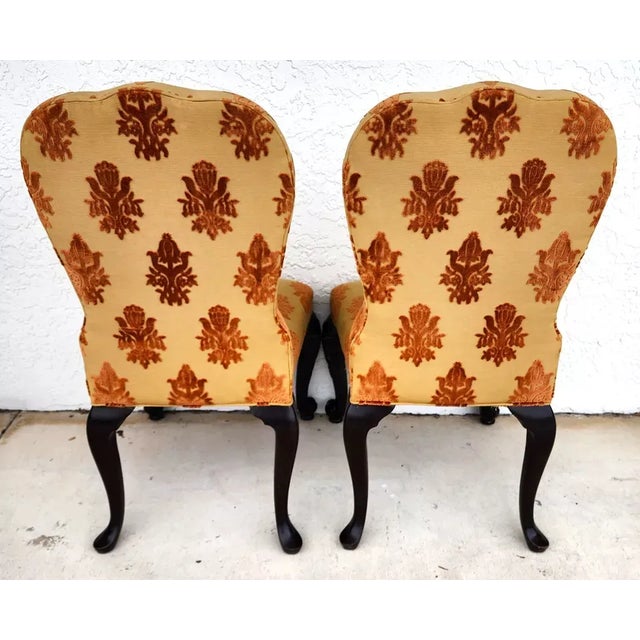 Wood Henredon Dining Chairs Set of 4 For Sale - Image 7 of 12