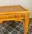 Wood Vintage Rattan Side Table For Sale - Image 7 of 17