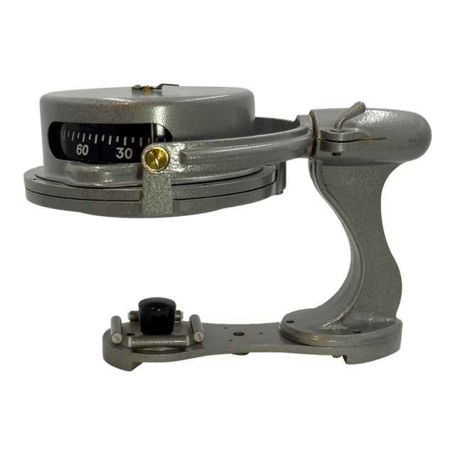 1960s Henry Browne & Son LTD High Quality British Sestral Moore Marine Gimbaled Compass- Suitable for Yachting For Sale