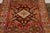 Hand-Knotted Antique Kirsehir Rug in Red Gold Medallion Tribal Pattern For Sale - Image 4 of 6