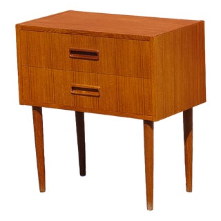 Vintage Danish Teak Chest of Drawers, 1960s For Sale