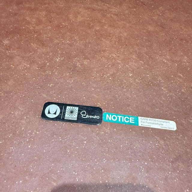 Herman Miller Herman Miller Eames Elliptical Table (Etr) Surfboard Mid-Century Modern For Sale - Image 4 of 17