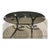 Metal Vintage Oval Table in Chrome and Smoked Glass, 1970 For Sale - Image 7 of 7