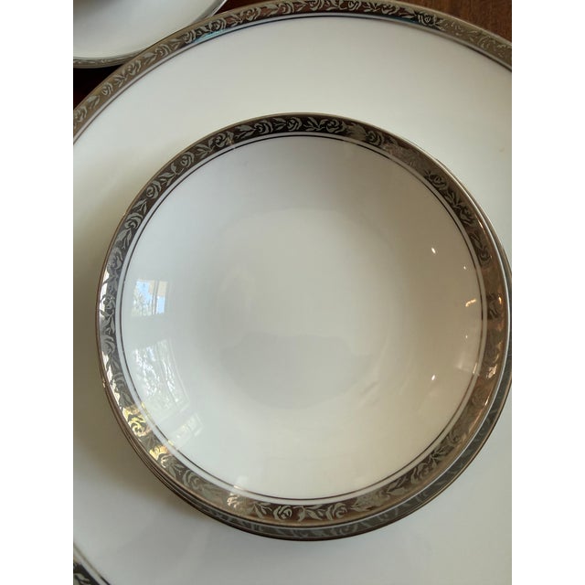 Traditional 1950’s Traditional Noritake White Bone China Set - 90 pcs For Sale - Image 3 of 8