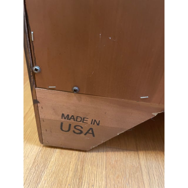 Chippendale Drexel Heritage Solid Wood Accent Cabinet / Nightstand - Like New Condition For Sale - Image 3 of 8
