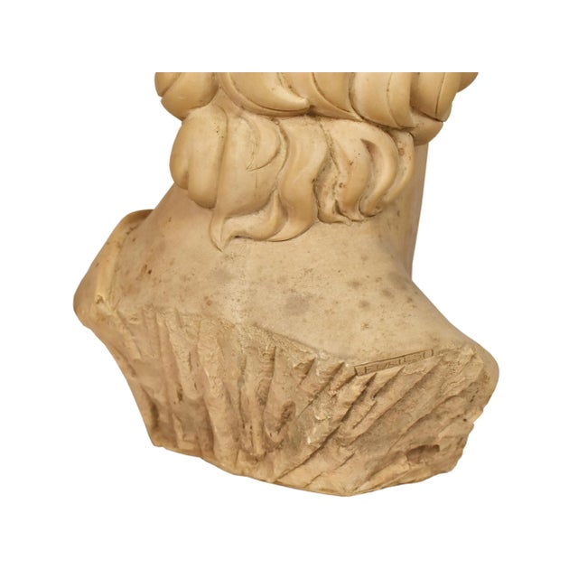 Late 20th Century Italian Bust of David After Michelangelo Made Signed Ennio Furiesi Sculpture For Sale - Image 11 of 13