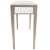 Transitional Constance Mirrored Vanity Table, Silver For Sale - Image 3 of 10