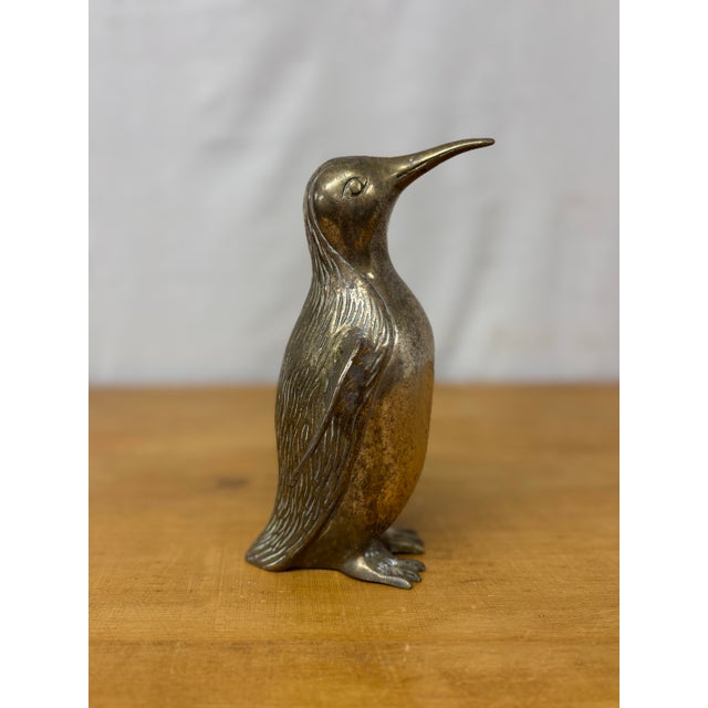 A very good vintage brass penguin. Exceptionally detailed. Hand selected in and imported from England.