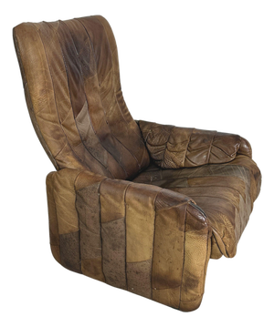 De Sede Ds 50 Buffalo Leather Lounge Chair, 1970s