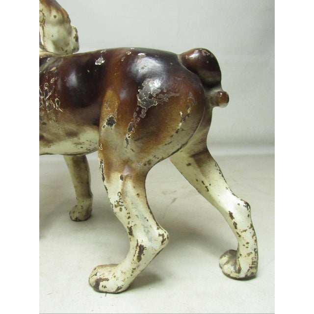 Cast Iron Hubley Boston Terrier Doorstop For Sale - Image 14 of 15