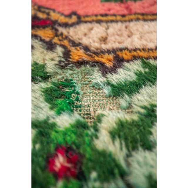 Large Aubusson Rug in Cotton and Wool For Sale - Image 12 of 14