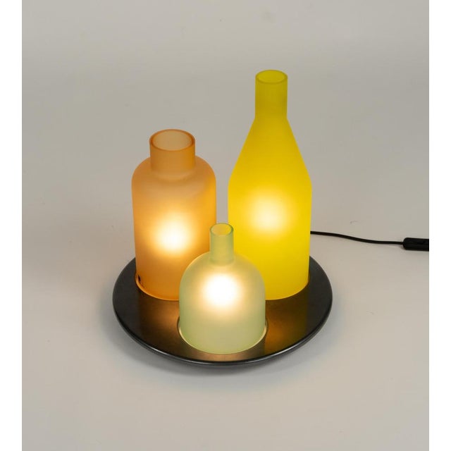 Bacco 1-2-3 Table Lamp in Murano Glass by Guido Rosati for Itre, 1980s For Sale - Image 6 of 17