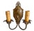 1930s Bronze Art Deco Wall Sconces - a Pair For Sale In Los Angeles - Image 6 of 6