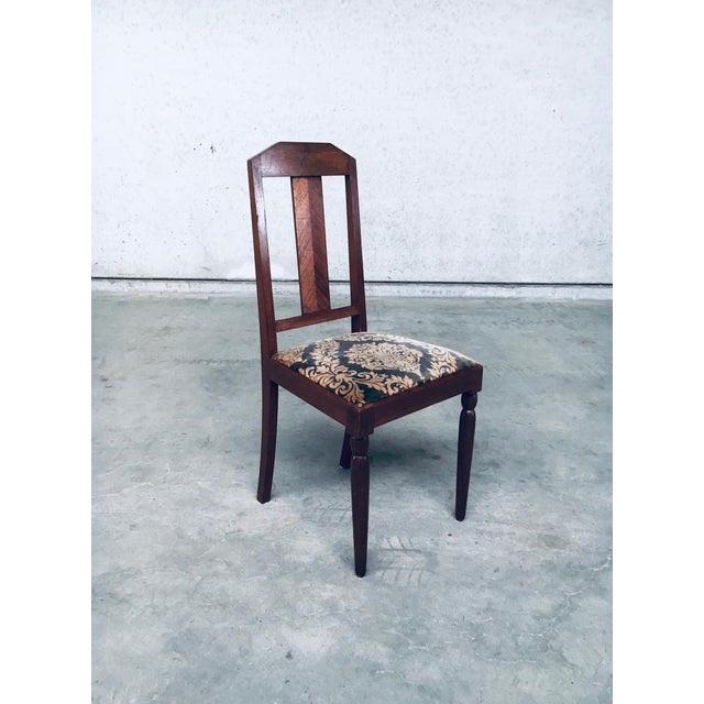 Dutch Modern Haagsche School Dining Chair, Netherlands, 1930s For Sale - Image 13 of 15