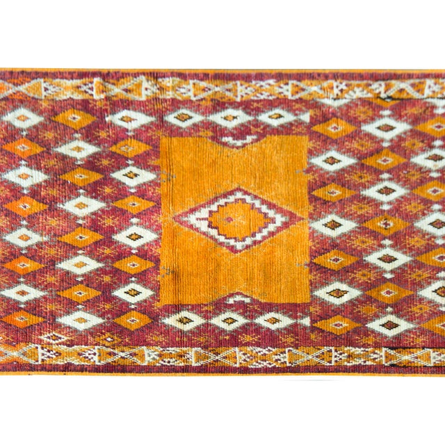 Textile Vintage Moroccan Rug For Sale - Image 7 of 14