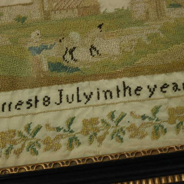 Antique Sampler, 1830, by M. Forrest For Sale - Image 12 of 18