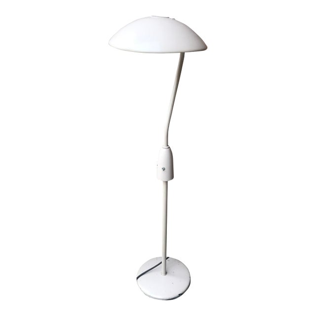 Medical Industrial Floor Lamp 1940s Kurt Versel Atomic Era For Sale