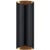 Selfoss Large Sconce in Black and Hand-Rubbed Antique Brass Designer: AERIN Height: 23" Extension: 4.75" Backplate: 4.75"...