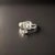 Japanese 1990s Pair of Mikimoto Estate Akoya Pearl Clip-on Earrings Sterling Silver 6.19 mm For Sale - Image 3 of 7