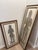 This is a rare, professionally framed set of original brass rubbings made by hand in London in the mid-20th century by my...