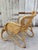 Wood Set of Vintage Armchair and Table in Rattan by Rohe Noordwolde, 1960s For Sale - Image 7 of 13