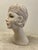 Vintage 1970s Hat Wig Stand Head Store DIsplay Long Neck Ceramic Mannequin For Sale - Image 9 of 12