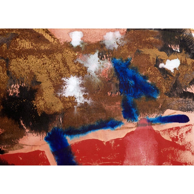 The Kiss - Abstract Figurative Composition in Acrylic by Ricardo De Silva For Sale - Image 4 of 8