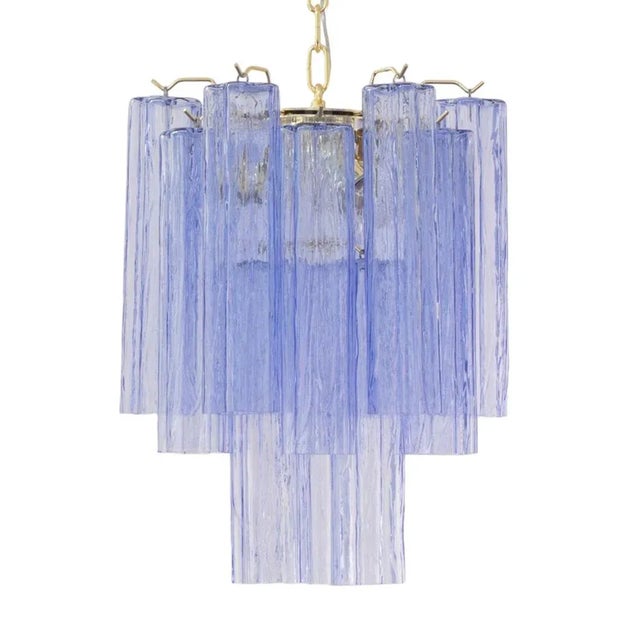 A great classic of italian vintage design and at the same time a magnificent contemporary glass chandelier in murano mid-...