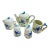 Vintage Enesco "Bluebird" Ceramic Tea Set Featuring a "Home Sweet Home" For Sale