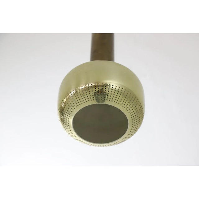 Silver Goldpendel Hanging Lamp by Vilhelm Lauritzen for Louis Poulsen For Sale - Image 8 of 9