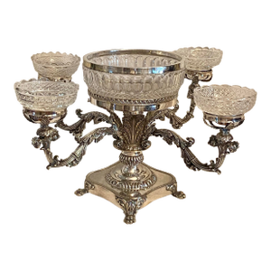 Early 1900's Antique Regency Style Epergne