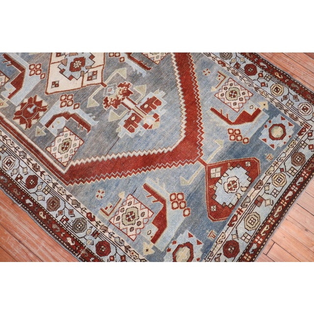 An early 20th Persian Malayer Accent Rug