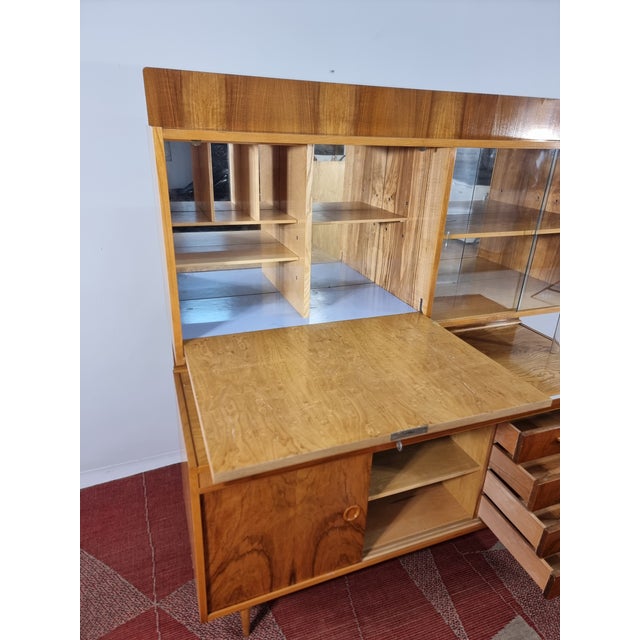 Wood Vintage Sideboard Desk, 1970s For Sale - Image 7 of 18