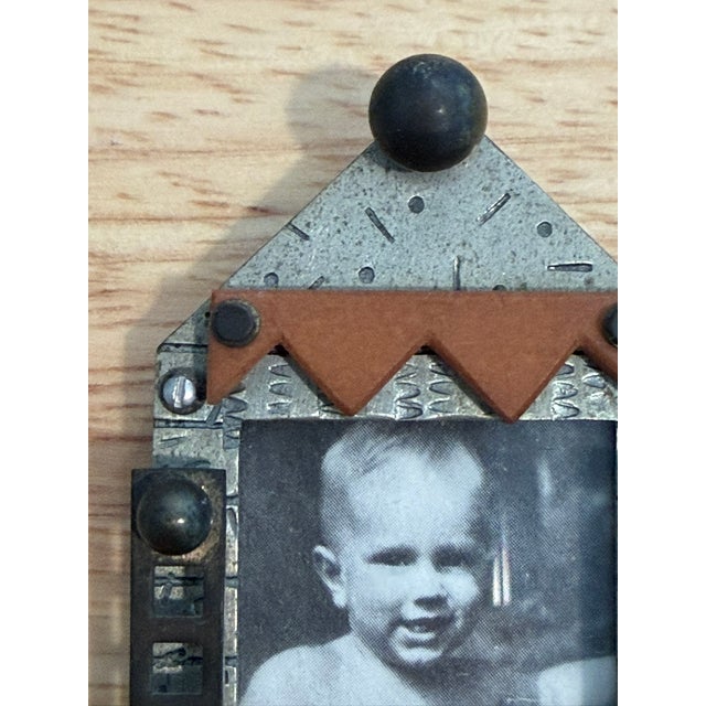 Abstract 1980s Thomas Mann Brooch For Sale - Image 3 of 4