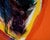 Textile Abstract Expressionist Composition on an Orange Field - Oil on Canvas by Peter Witwer For Sale - Image 7 of 8