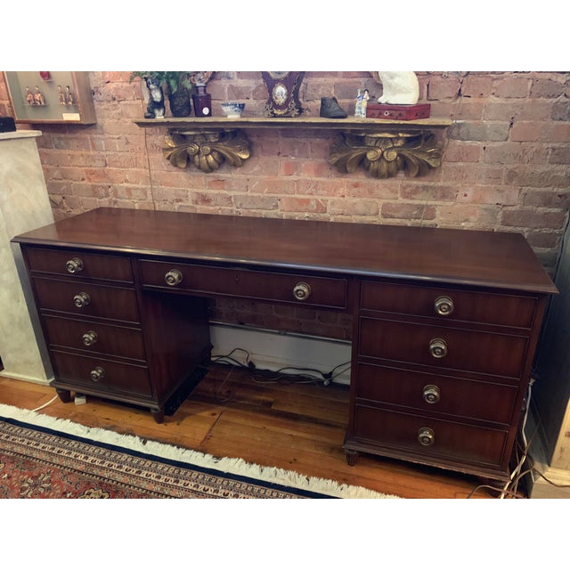 20th Century Traditional Kittinger Credenza/Desk Chairish