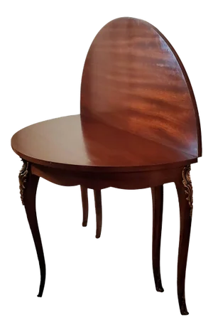 Morphing French Louis XV Style Mahogany Table