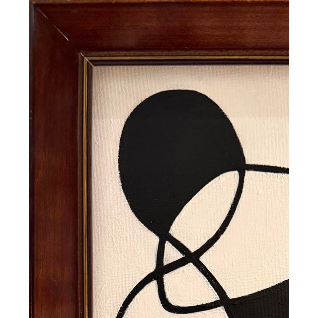 Abstract Original Contemporary Abstract Framed Painting For Sale - Image 3 of 3