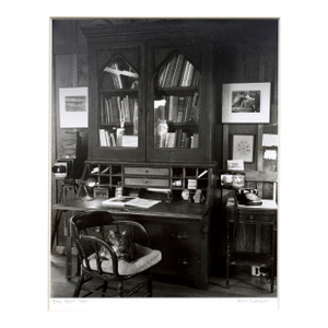 "Weston's Desk" Black and White Photograph Wild Cat Hill by Kim Weston 2001