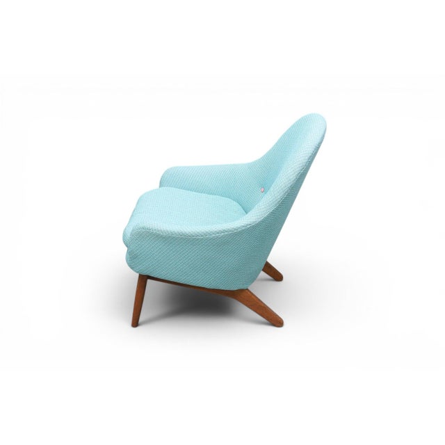 Kurt Østervig 1950s Attributed to Kurt Østervig Lounge Chair in Teak For Sale - Image 4 of 6