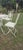 Metal French Cast Iron Patio Set, 1950, Set of 5 For Sale - Image 7 of 9