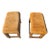 1970 Drexel Heritage Suede Ottomans/Stools-Pair. For Sale