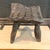 Wood Rustic Carved Wood Stool For Sale - Image 7 of 8